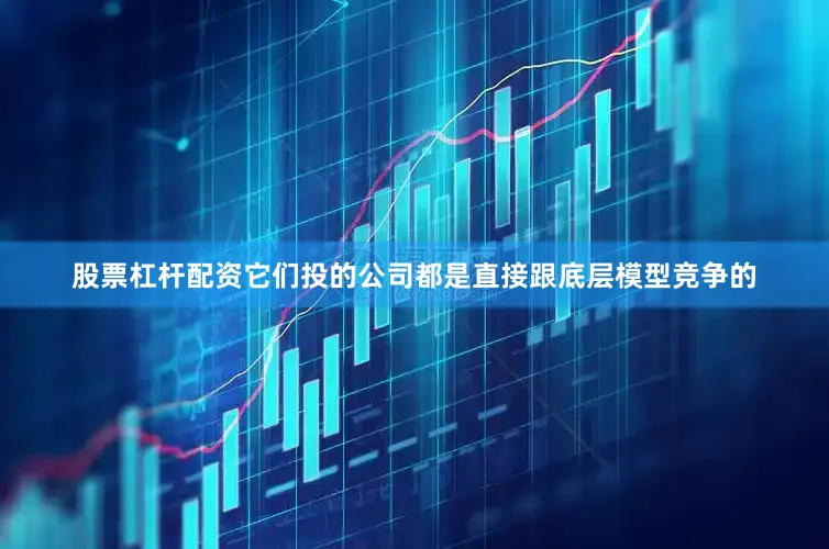 股票杠杆配资它们投的公司都是直接跟底层模型竞争的