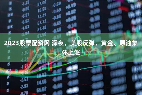 2023股票配资网 深夜，美股反弹，黄金、原油集体上涨